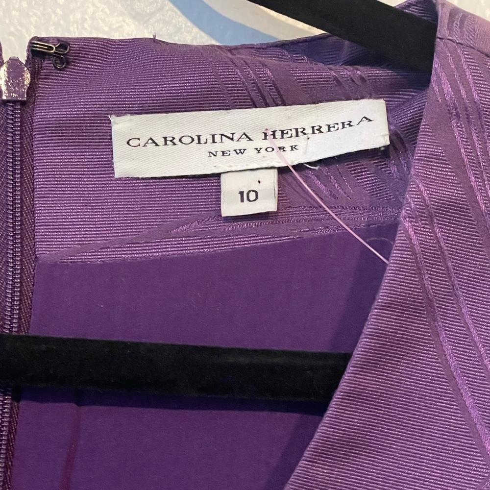 CAROLINA HERRERA | Purple Dress - Picture 4 of 5